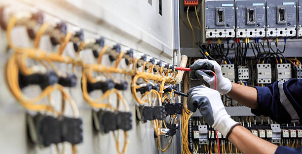 Professional Electrician technician working in Clinton, MD